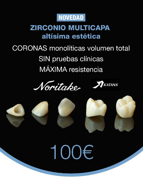 Noritake coronas de zirconio | Bersadent laboratorio dental en Castellón | Trabajamos con toda España